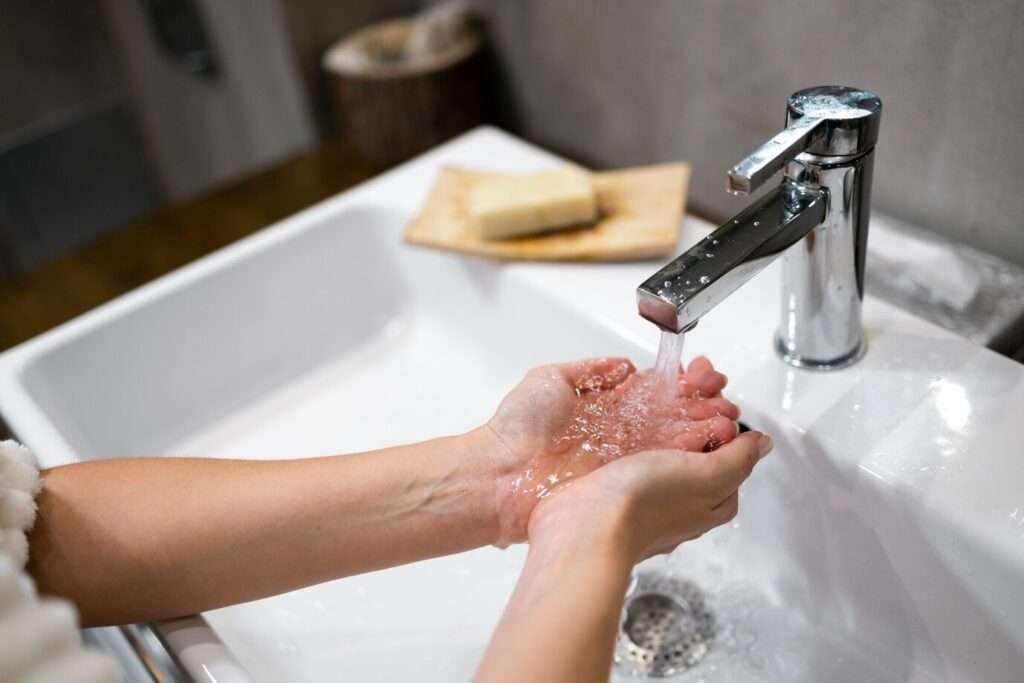 Wash hands regularly.